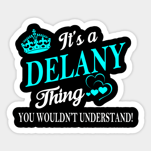 DELANY Sticker by Esssy